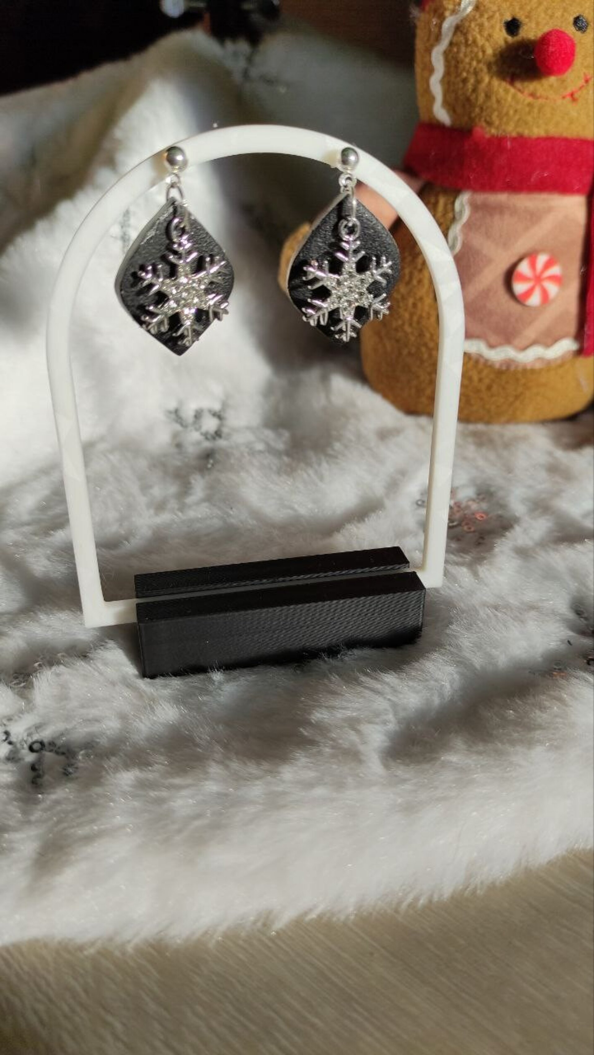 Pendientes Snowflake - 5