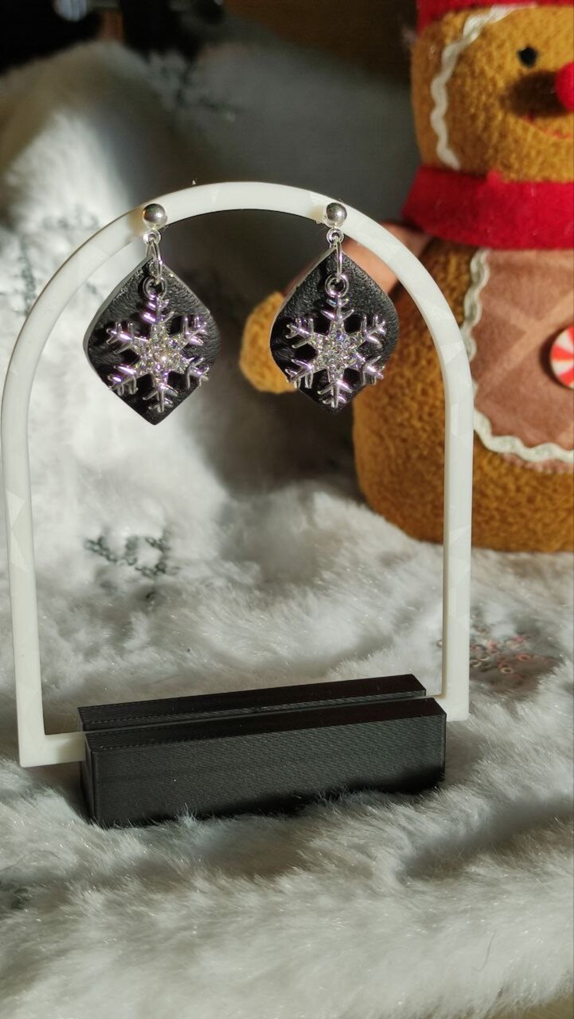 Pendientes Snowflake - 3